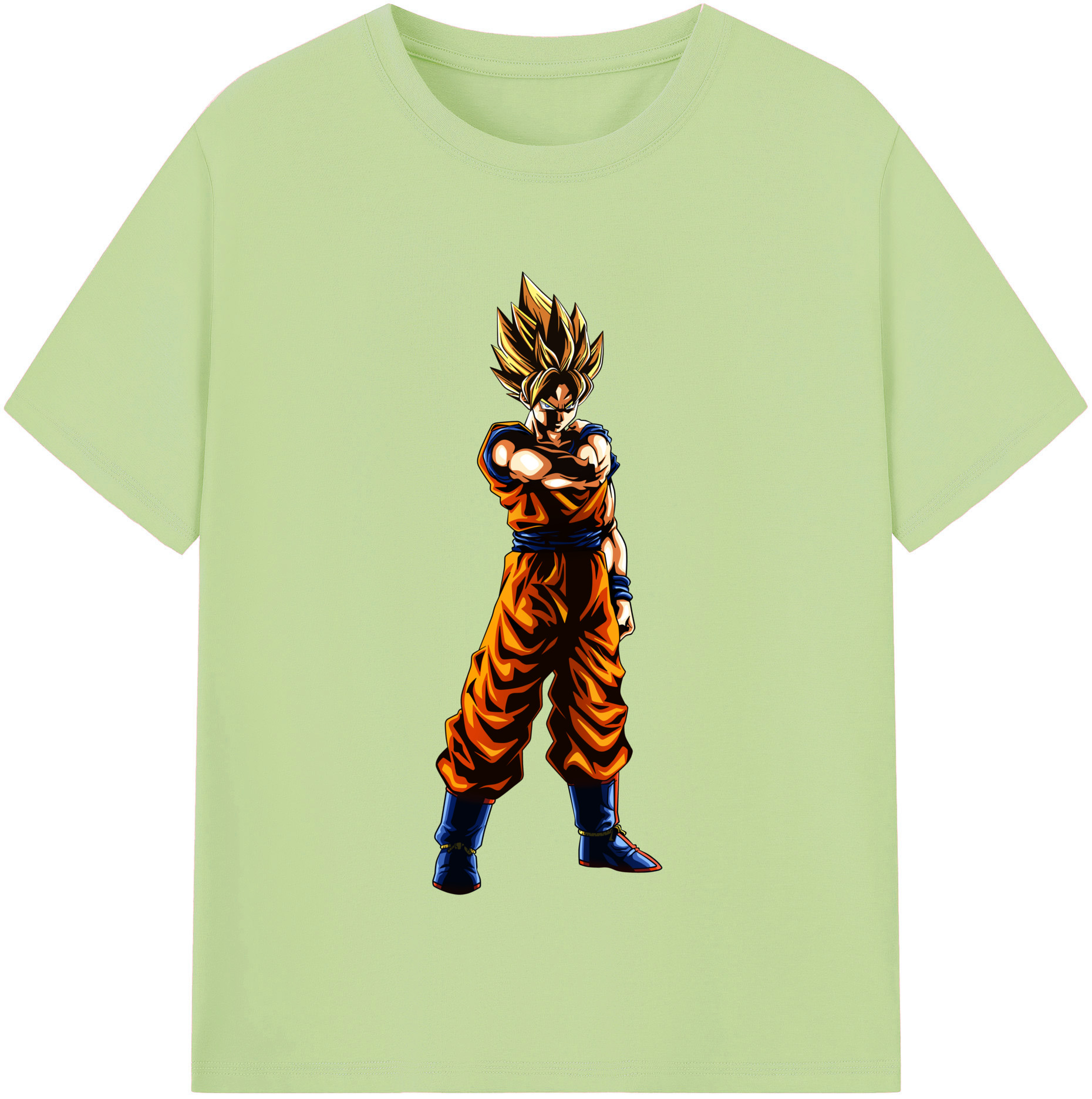 （画像用） ドラゴンボール 孫 悟飯（そんごはん）DRAGON BALL Son Gohan 綿100％半袖Tシャツ（フロントプリント）